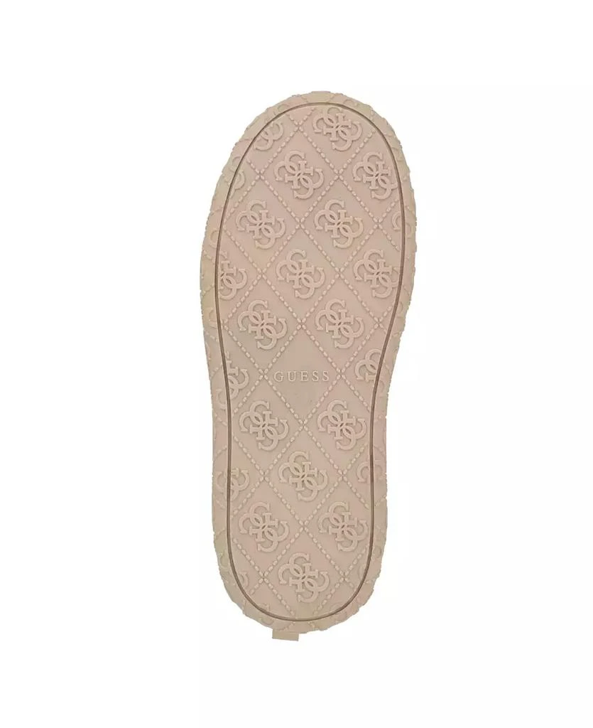 GUESS Women's Unity Faux Fur Slip-On Short Booties 5