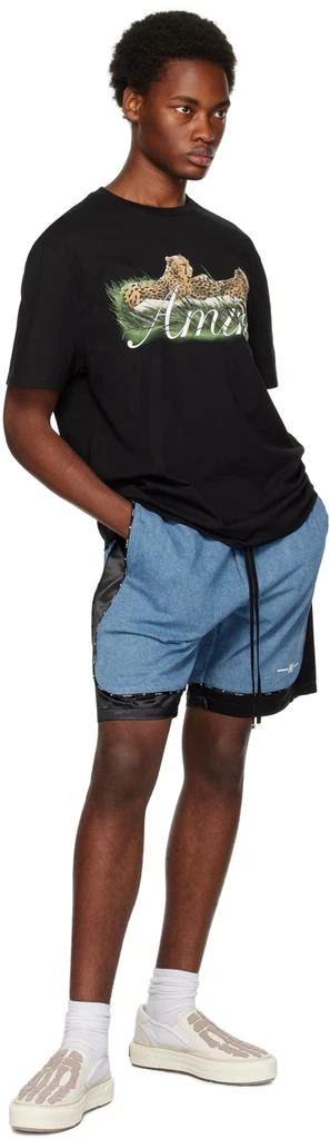 AMIRI Black Cheetah T-Shirt 4