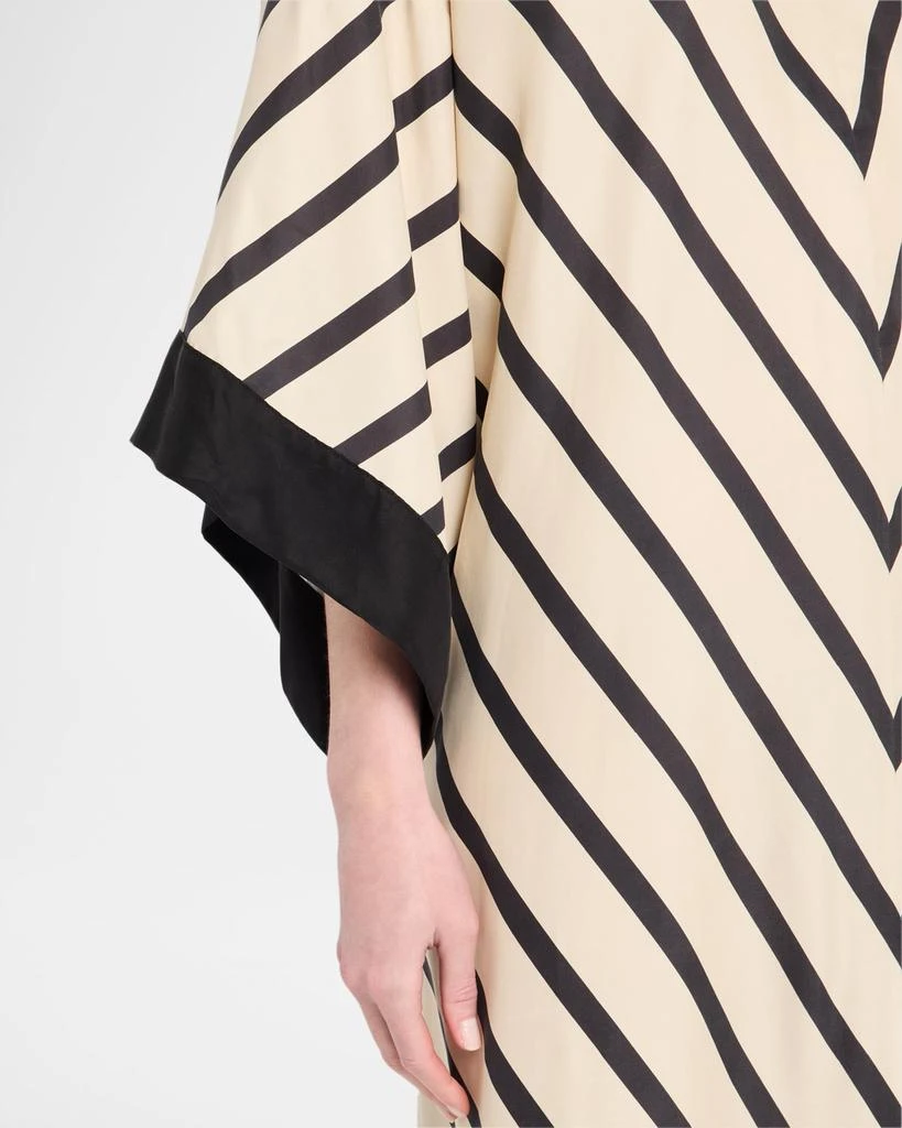 BY MALENE BIRGER Cicine Chevron Striped Keyhole Maxi Dress 5