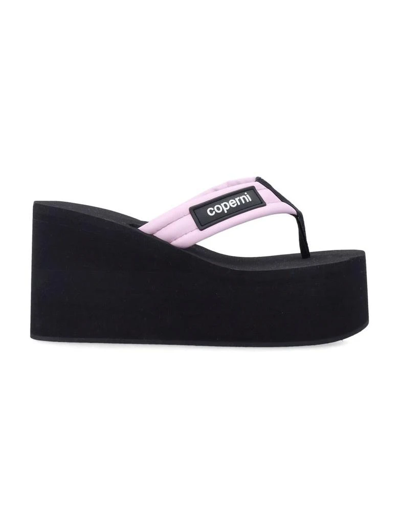 COPERNI Coperni Branded Wedge Thong Sandal 1