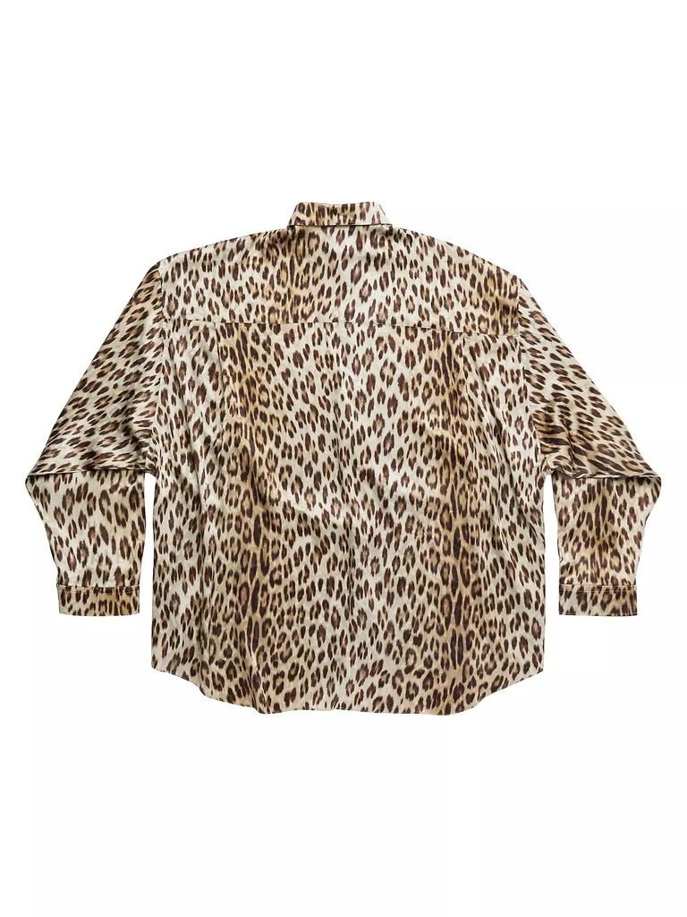 Balenciaga Leopard Shirt Oversized 2