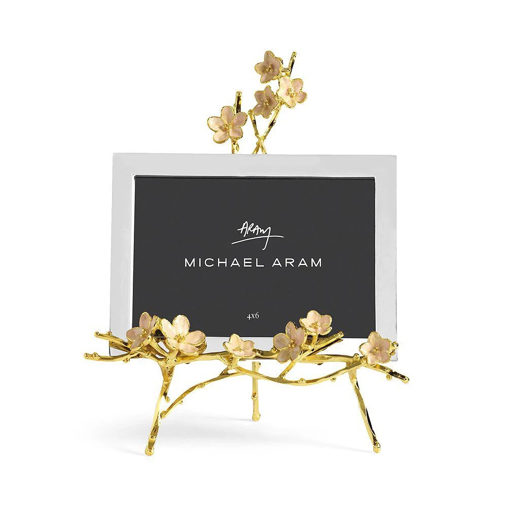 Michael Aram Cherry Blossom Easel Frame, 4" x 6" 1