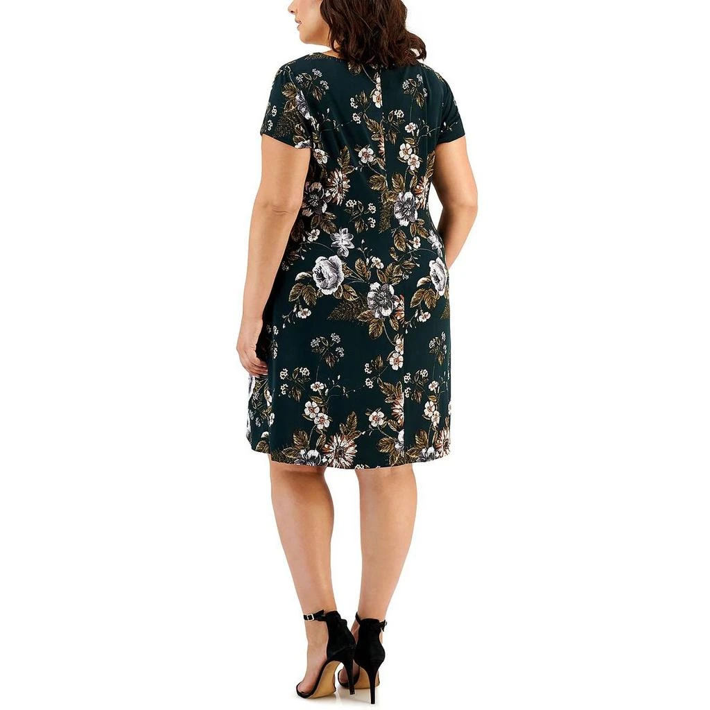 slim fit dress slacks Farah Naz Women Floral Fit and Flare Dress, Women's, Size: 10