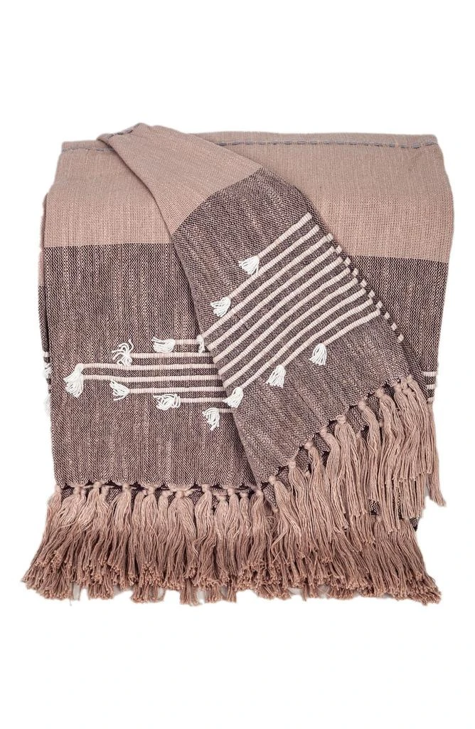 Parkland Adonia Fringe Throw Blanket