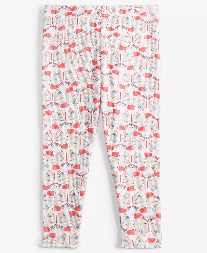 First Impressions Baby Girls Butterfly Love Printed Leggings, Created for Macy's