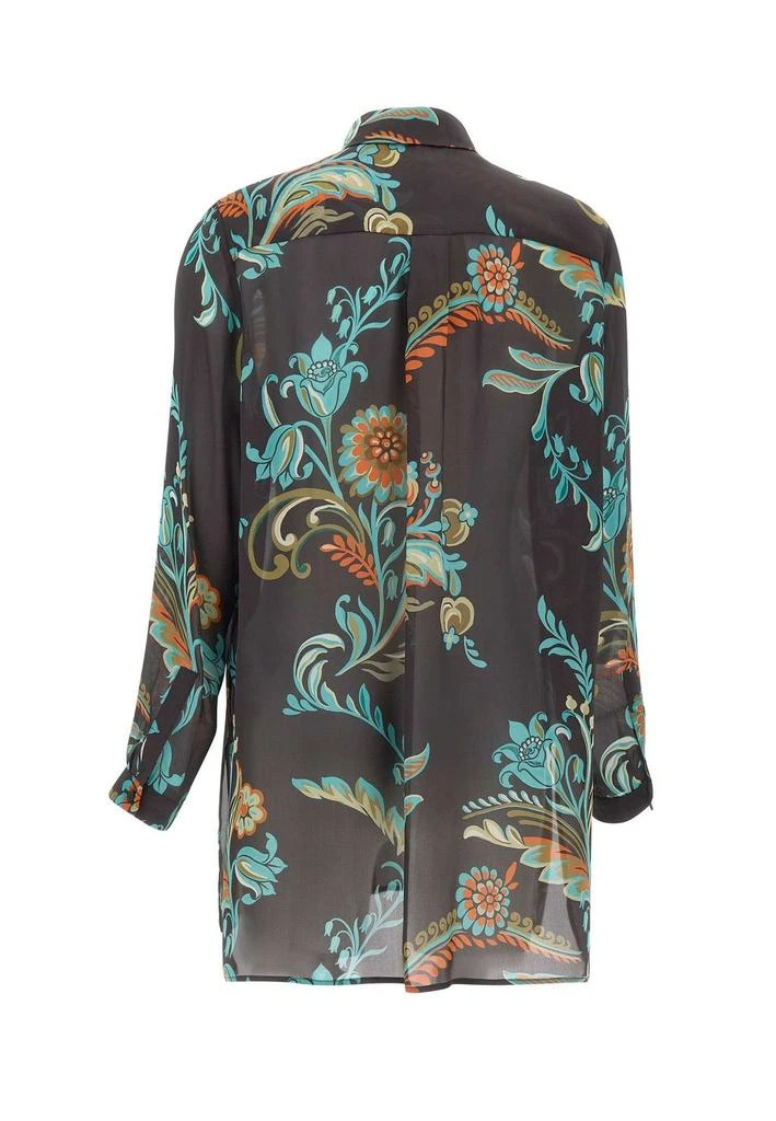 ETRO Etro Daffodil-Motif Long Shirt 2