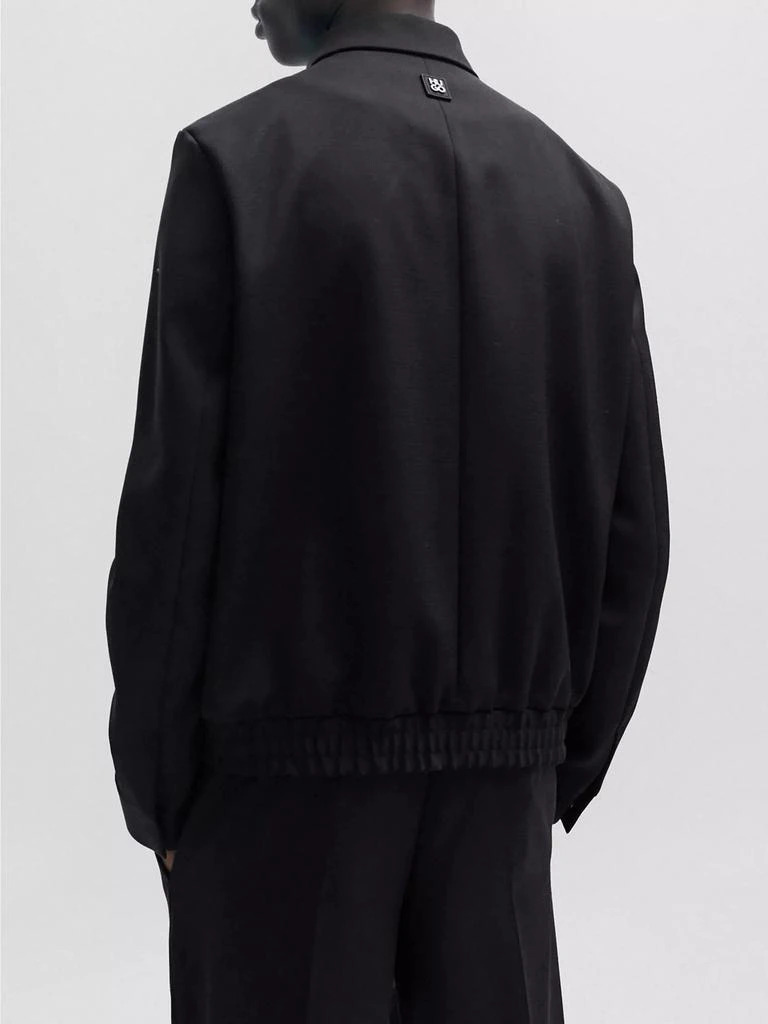 Hugo Boss Modern-Fit Suit in Performance-Stretch Structured Canvas 5