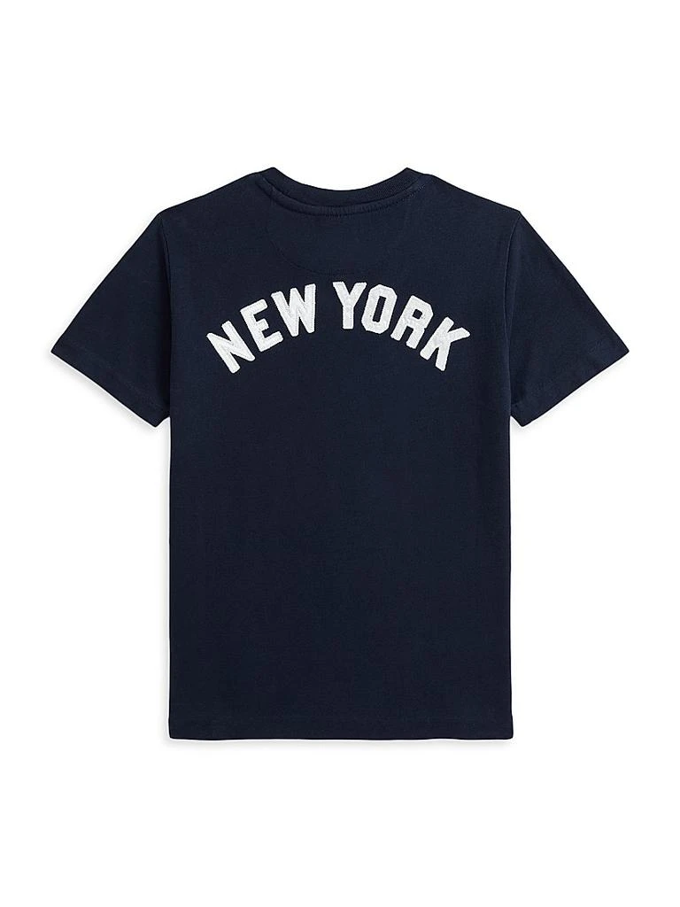Ralph Lauren Little Boy's & Boy's MLB Yankees Logo T-Shirt 3