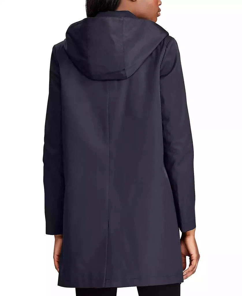 Ralph Lauren Women's Hooded A-Line Raincoat 2