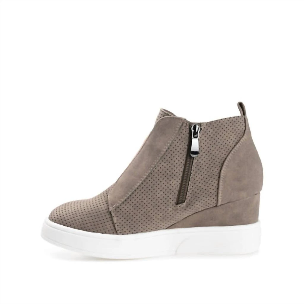 Journee Collection Journee Collection - Women's Clara Wedge Sneaker 4