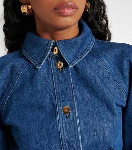 Patou Denim shirt dress 4