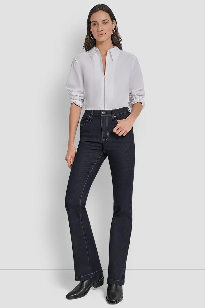 DKNY WILLIAMSBURG HIGH RISE FLARE 32 INCH INSEAM - Pants - BeyondStyle