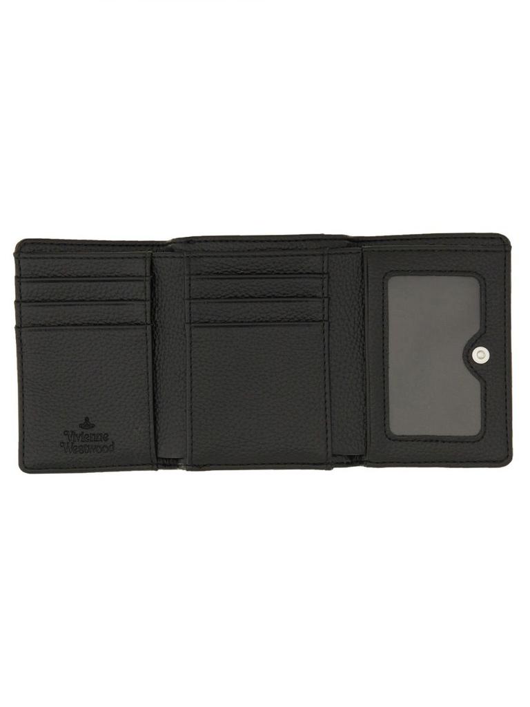 Vivienne Westwood｜HALF-LENGTH WALLETS (SMALL FRAME WALL Small Frame Wallet in BLACK | Vivienne Westwood®