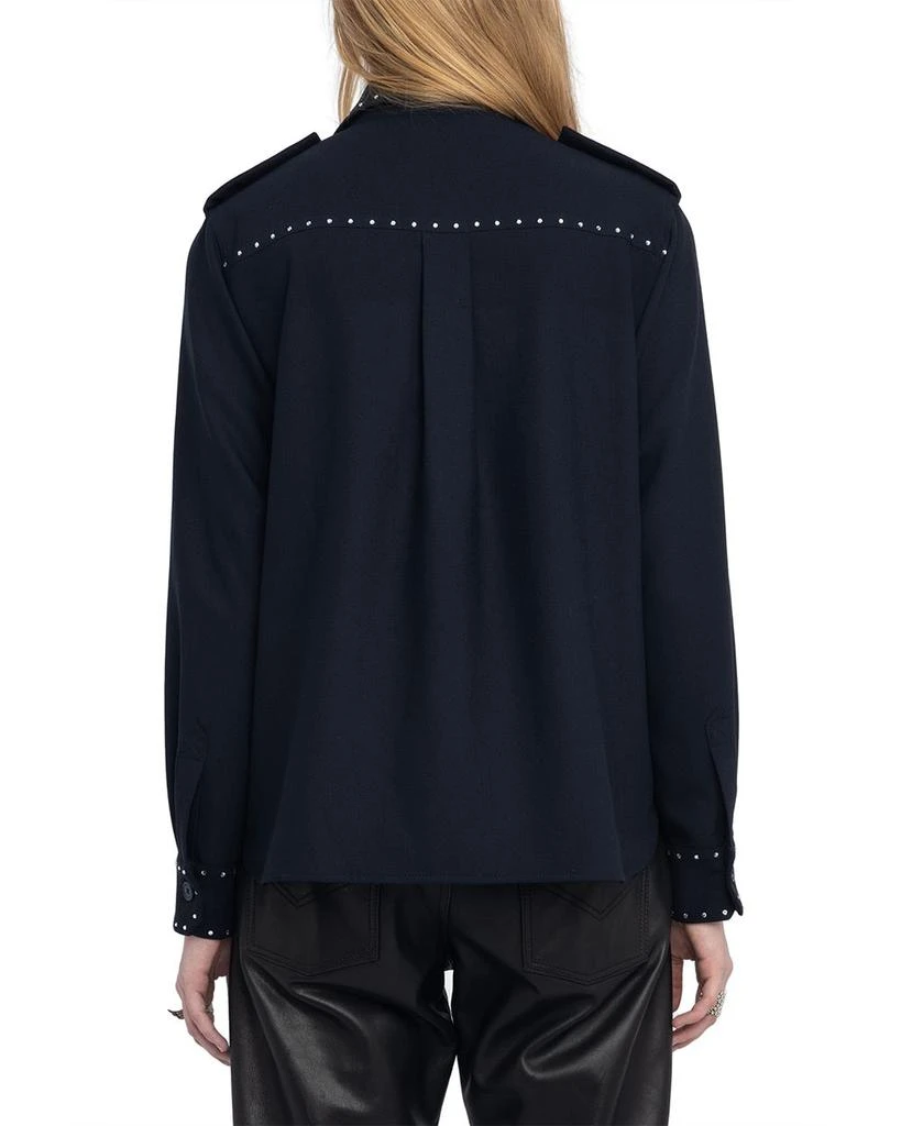 ZADIG & VOLTAIRE Taskam Tailleur Strass Shirt 3