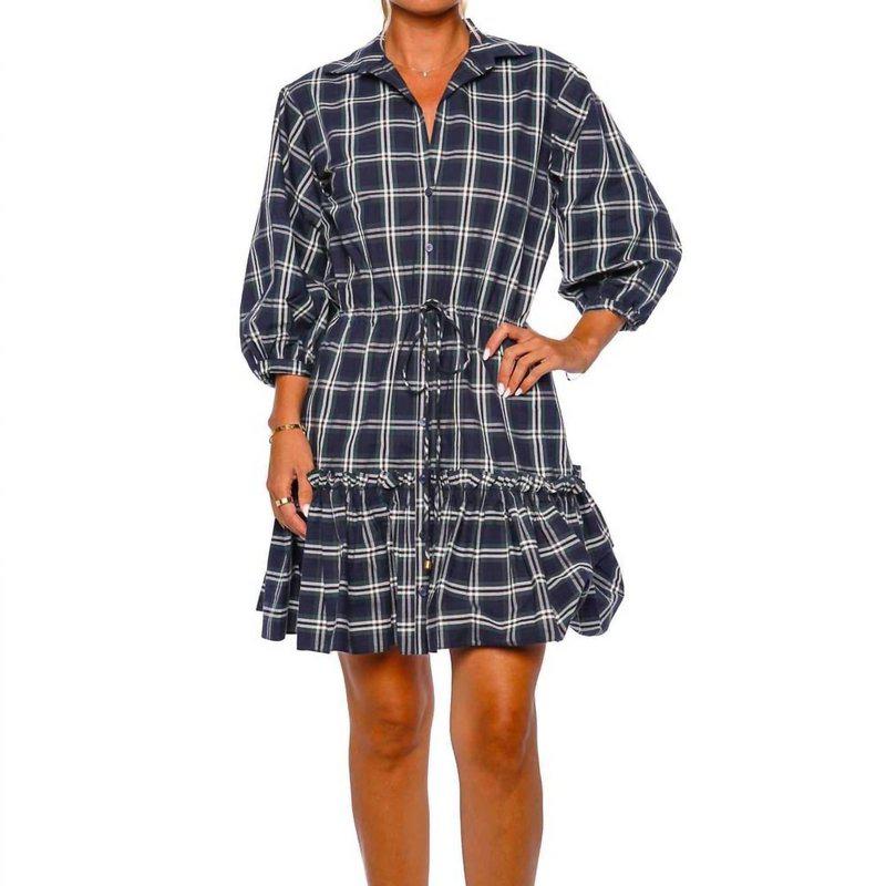 Cara Cara Robin Dress In Yarn Dyed Plaid