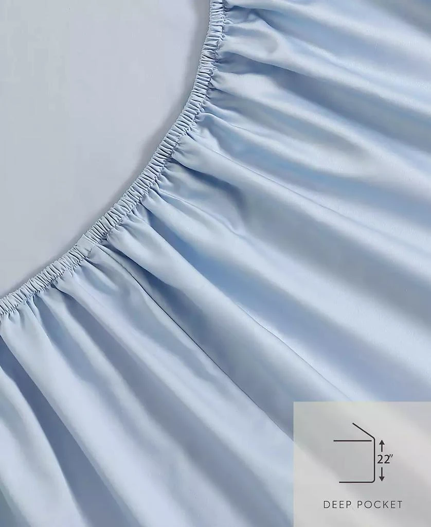 Laura Ashley CLOSEOUT! Laura Ashley 800 Thread Count Cotton Sateen Blend 4-Pc. Sheet Set, Queen 3