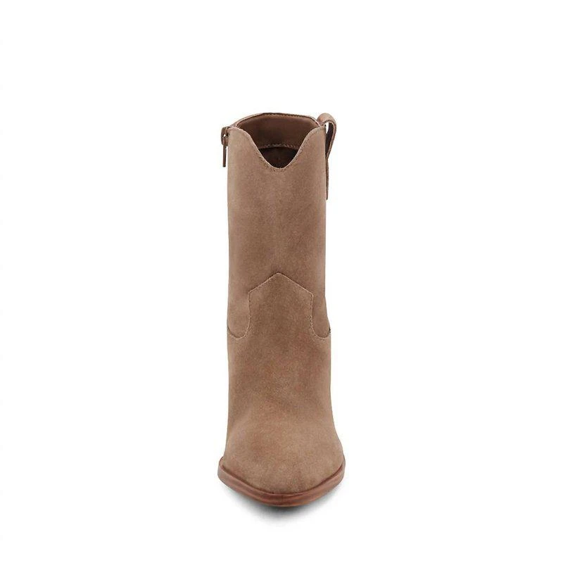 Blondo Wayde Waterproof Pointed Toe Boot In Taupe Suede 2