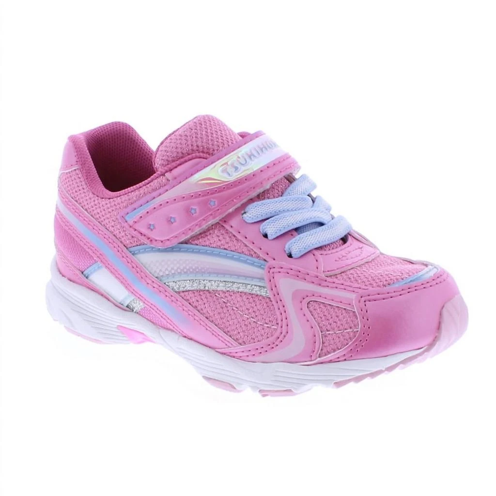 Tsukihoshi Girl's Glitz Shoes In Pink/blue 1