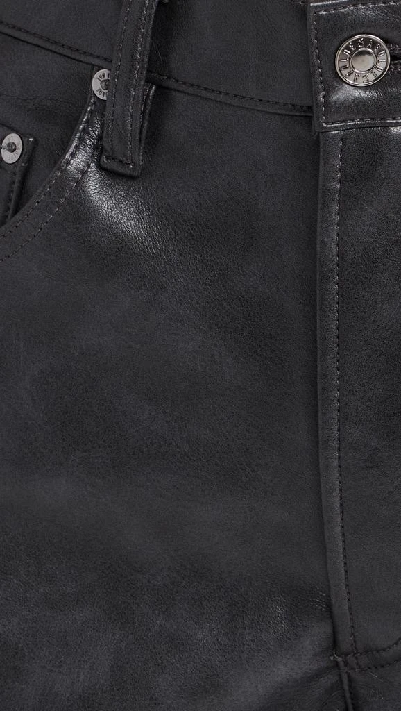 AGOLDE Recycled Leather Low Curve Pants 5