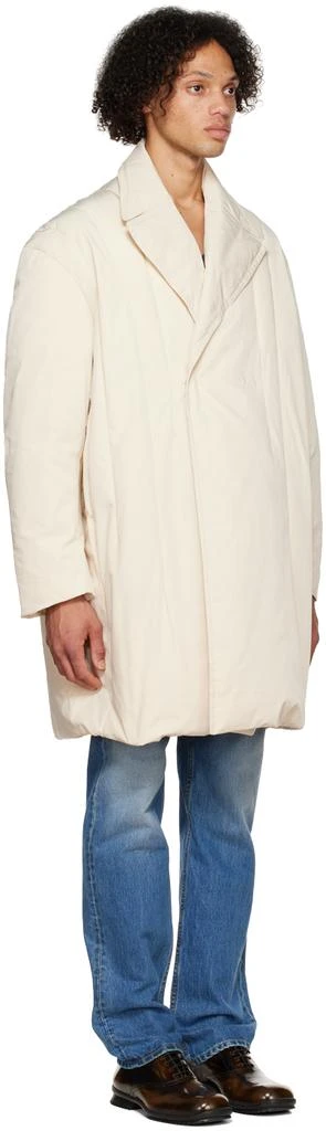 Cornerstone Off-White Darted Down Jacket 2