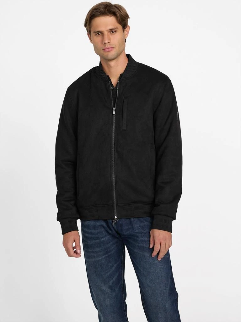 Guess Factory Grover Faux-Suede Jacket 1