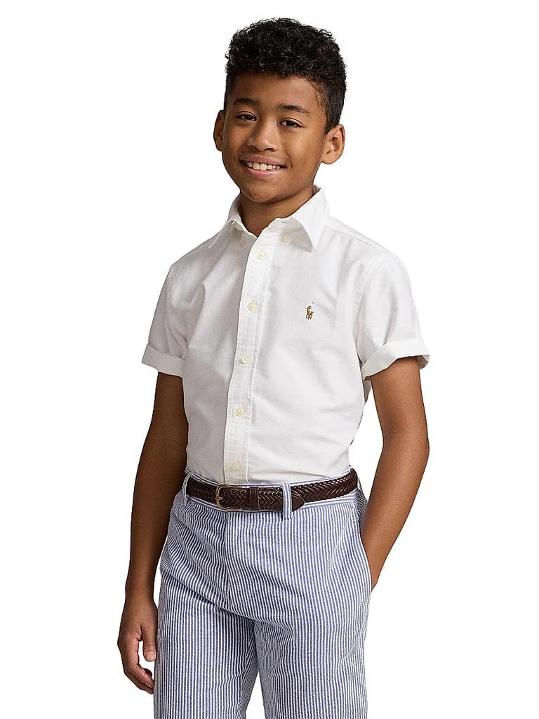 Ralph Lauren Little Boy's & Boy's Short-Sleeve Button-Up Shirt 4