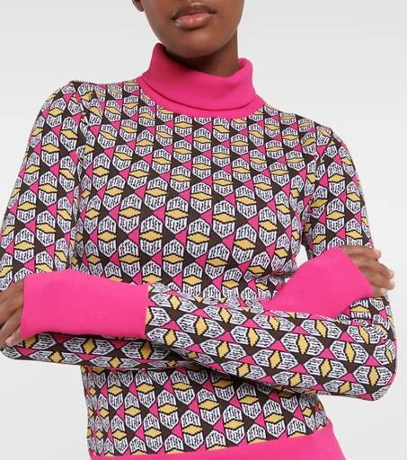 Jet Set Logo turtleneck sweater 5