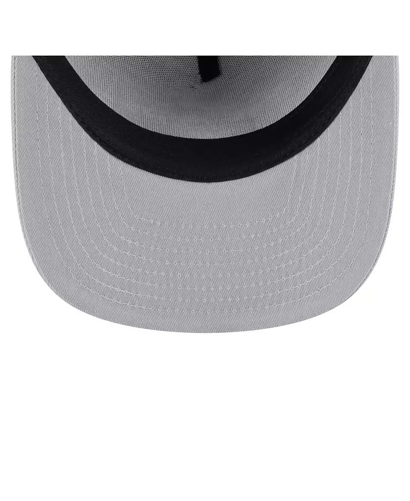 New Era Men's Gray Dallas Stars Color Pack A-Frame 59FIFTY Fitted Hat 2