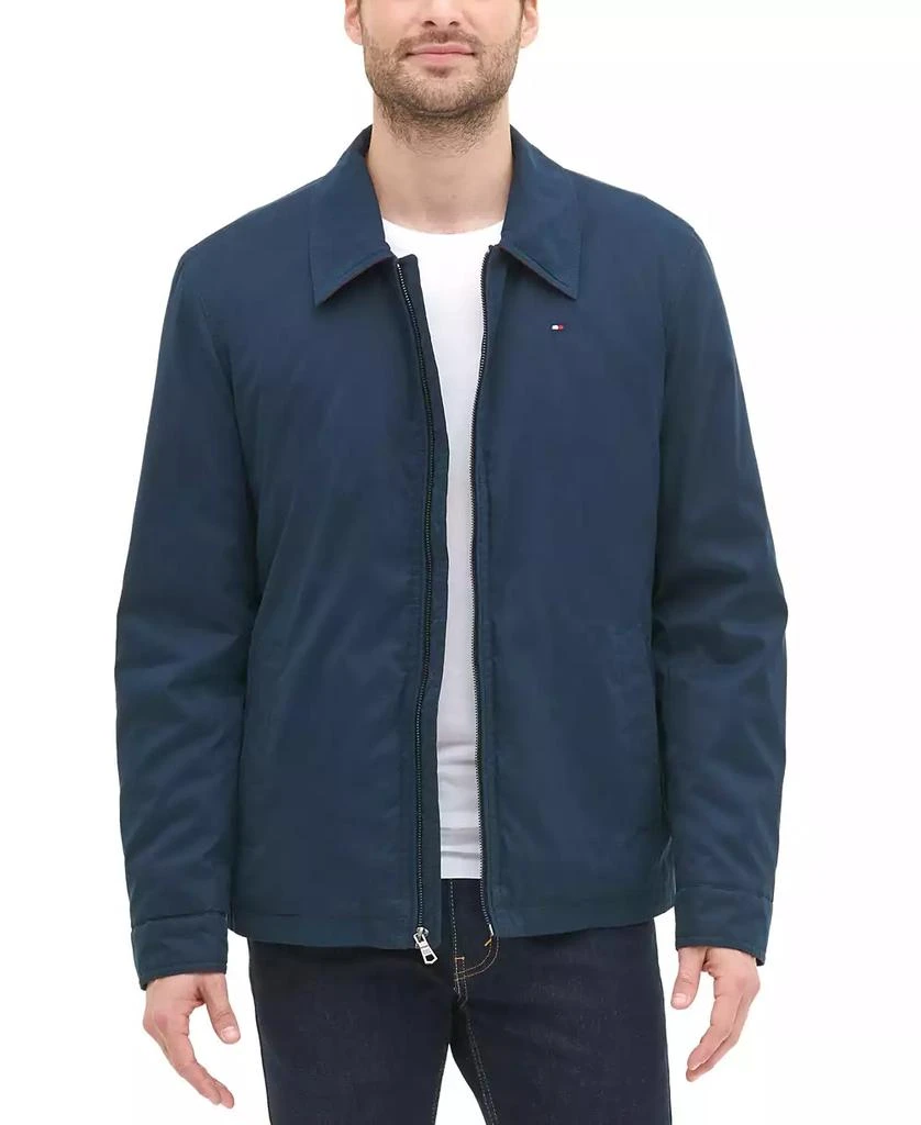 Tommy Hilfiger Men's Classic Front-Zip Filled Micro-Twill Jacket 5