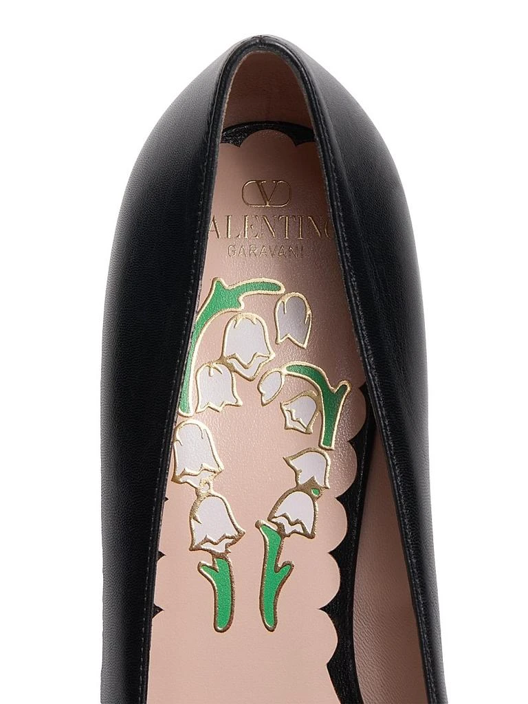Valentino Bow Kidskin 45MM Pumps 7