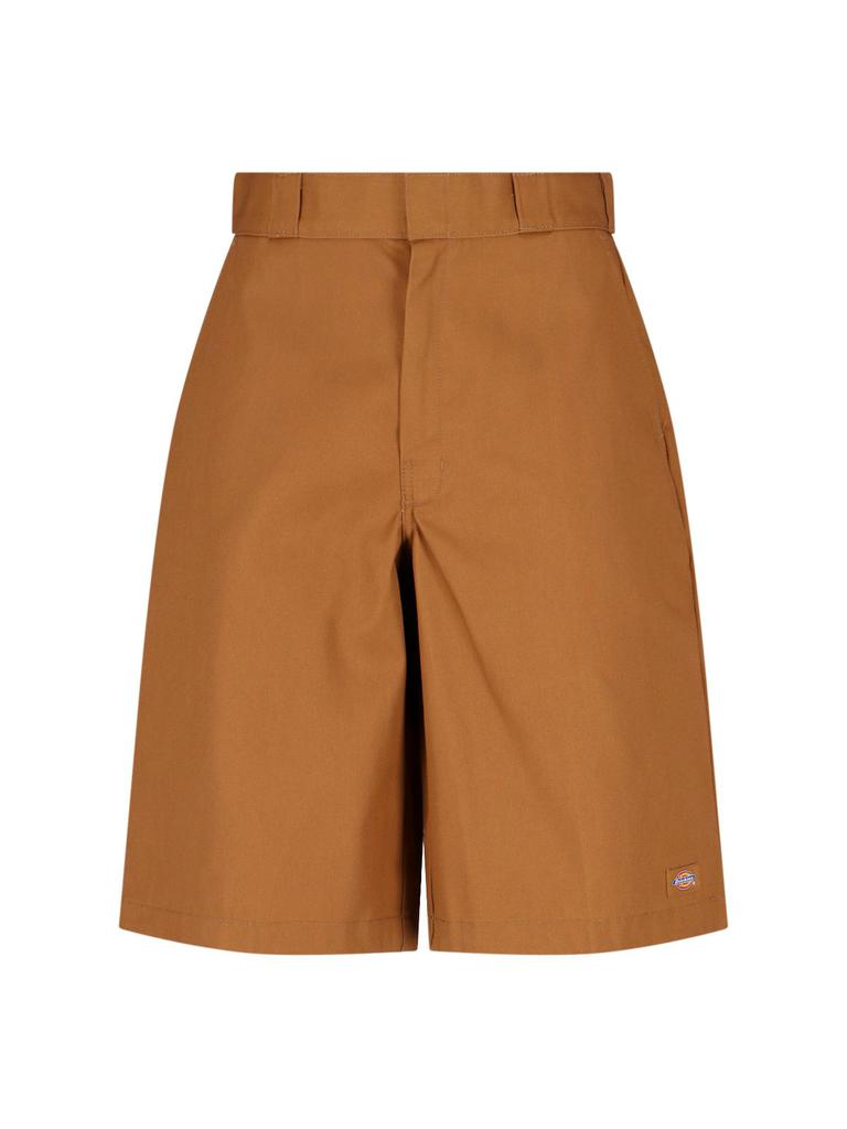 Dickies Dickies Logo-Patch Knee-Length Bermuda Shorts