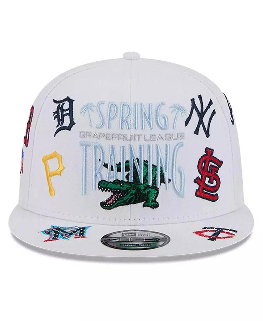 New Era Men's White 2025 Spring Training Cactus League 9FIFTY Snapback Hat 4