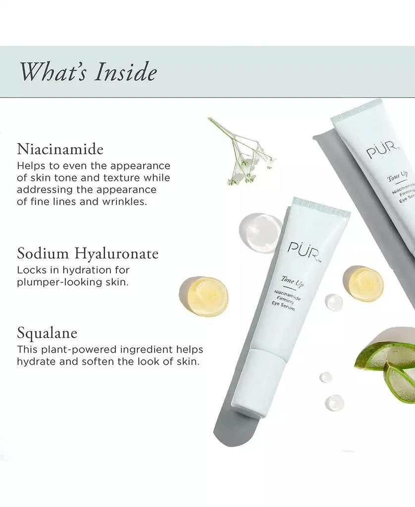 PÜR Tone Up Niacinamide Firming Eye Serum 6