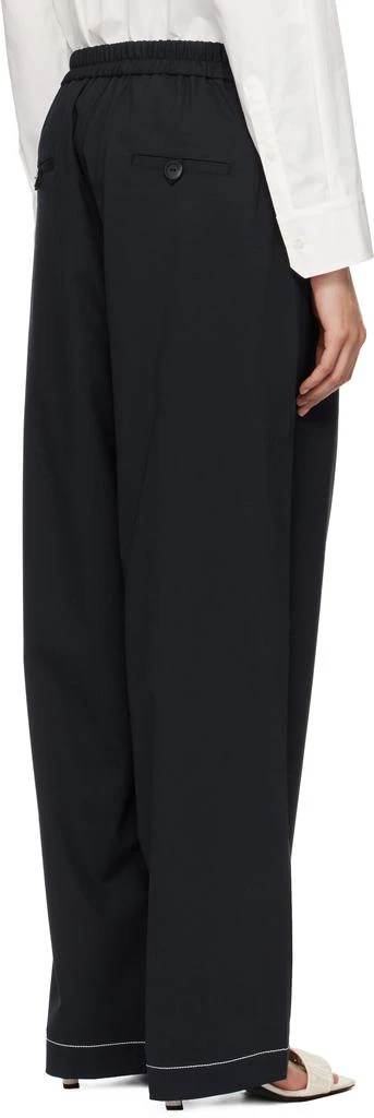 Cordera Navy Tailoring Stitch Trousers 3