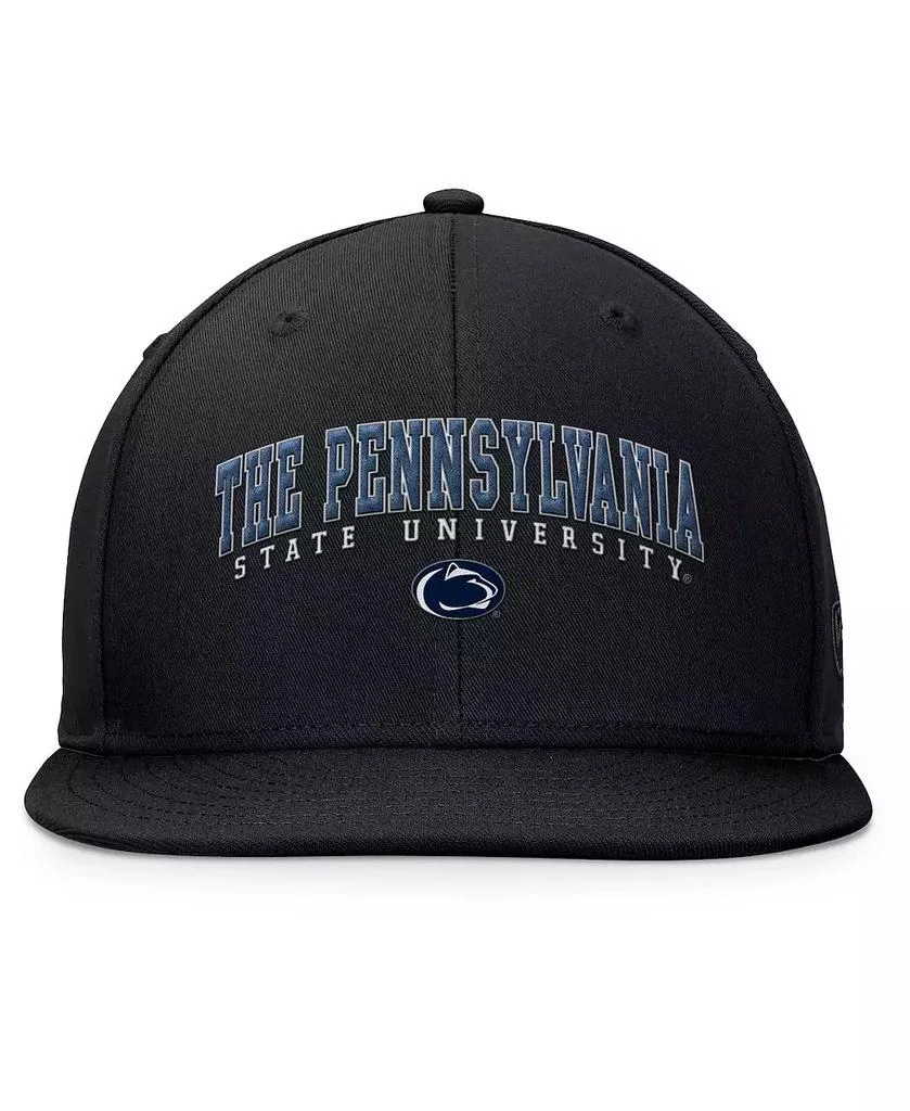 Top of the World Men
s Black Penn State Nittany Lions Bullpen Snapback Hat 2