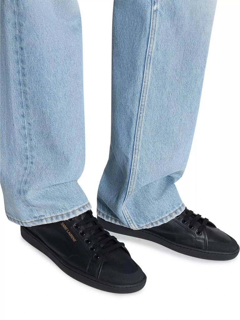 Yves Saint Laurent Gym Sneakers in Smooth Leather 4