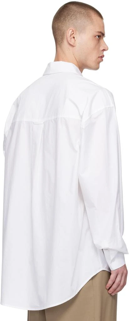The Frankie Shop White Gus Oversized Shirt 3