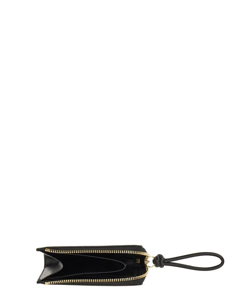 Jil Sander Jil Sander Logo Embossed Zip-Around Wallet 3