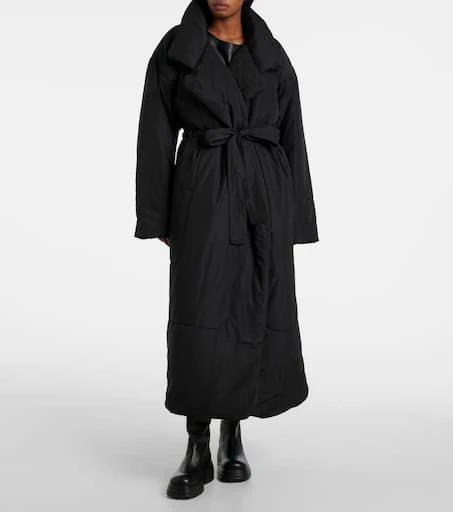 Norma Kamali Sleeping Bag habotai wrap coat 6