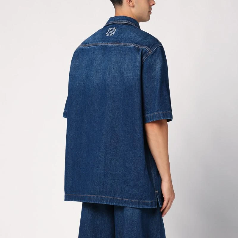 Off-White Blue denim over shirt 3