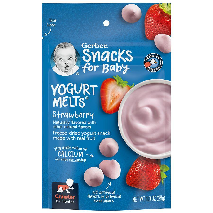 Gerber Yogurt Melts Strawberry, Strawberry