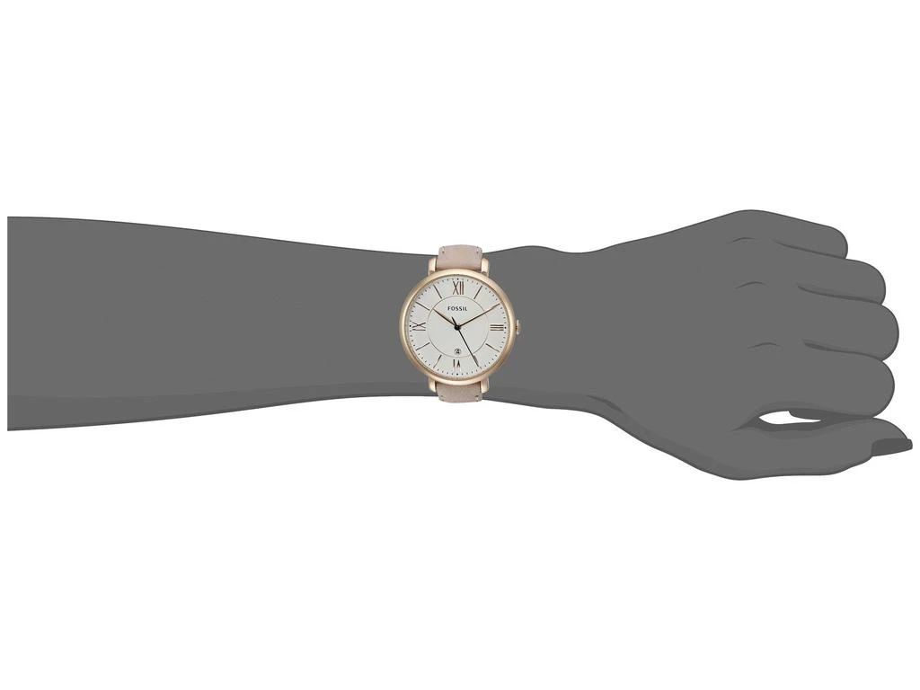 Fossil Jacqueline Three-Hand Leather Watch 3