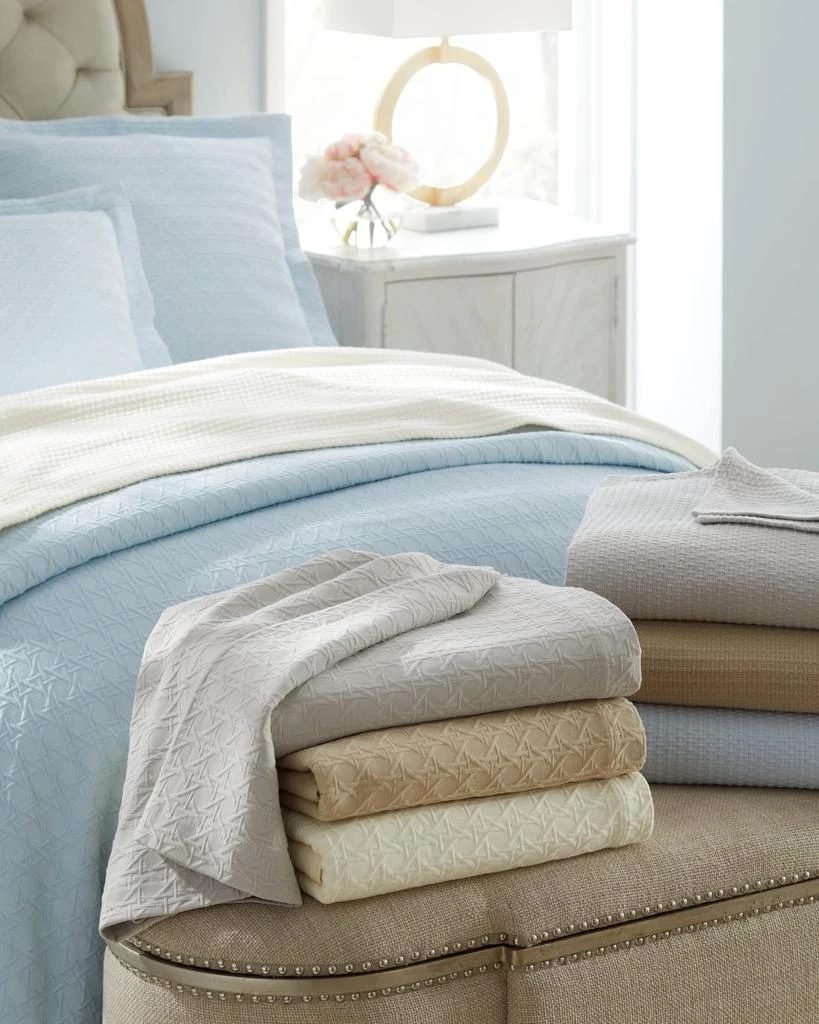 Sferra Marcus Twin Cane Matelasse Coverlet 2