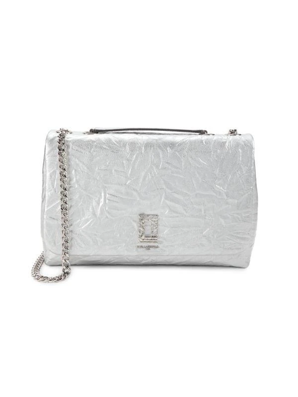 Karl Lagerfeld Paris Lafayette Leather Chain Shoulder Bag 1