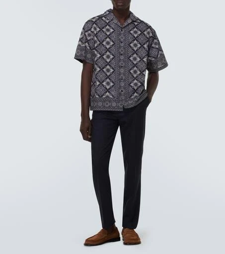 ETRO Printed cotton bowling shirt 2