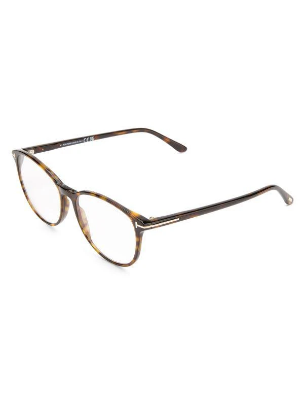 Tom Ford ​53MM Optical Round Eyeglasses 2
