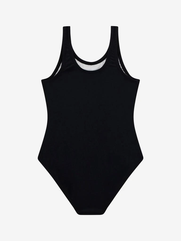 GUESS Girls Logo Swimsuit in Black 2
