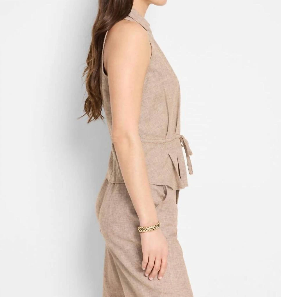 NIC+ZOE Nic + Zoe - Linen Cotton Cinch Vest 3