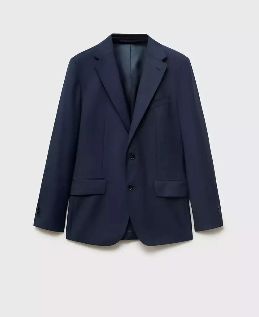 Mango Men's Venice Virgin Wool Suit Blazer 8