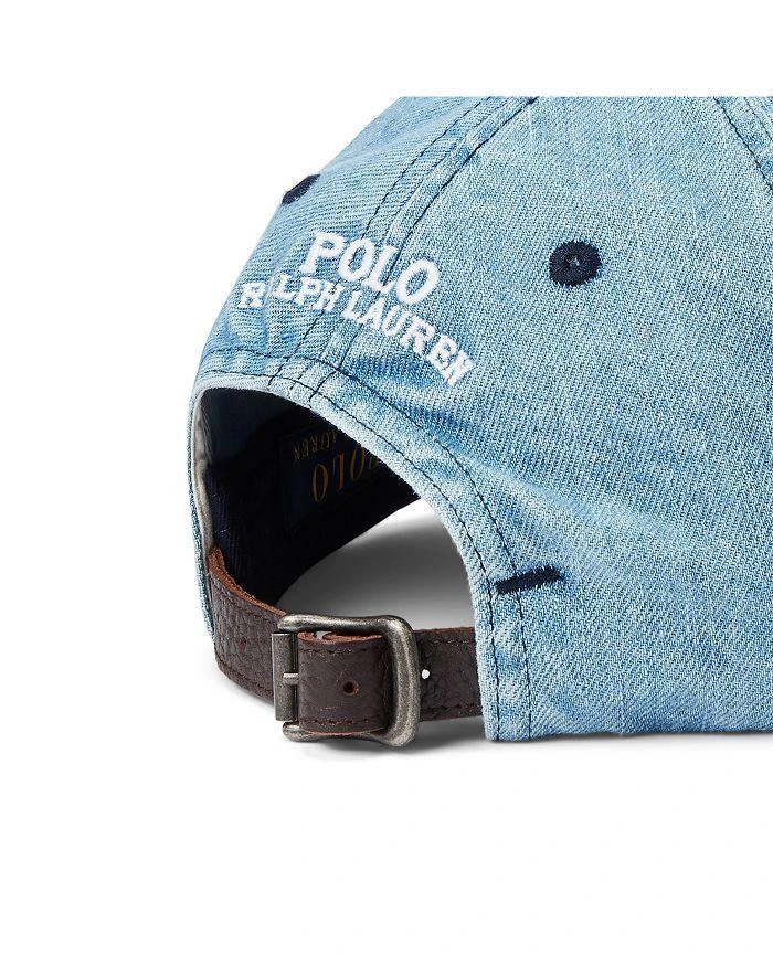 Polo Ralph Lauren Polo Bear Denim Ball Cap 3